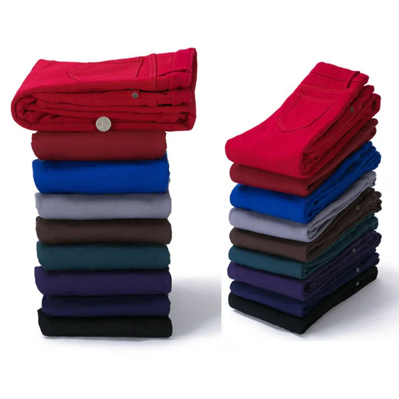 С высокой талией теплые зимние джинсы для мамы и дочки размера плюс белые