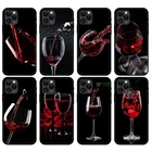 Чехол для iphone 5 5s se 2020 6 6s 7 8 plus x 10 XR XS 11 12 mini pro MAX, черный, ТПУ