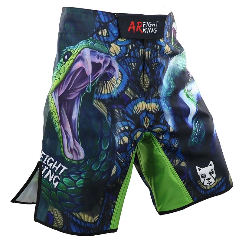 Шорты для сражений змеи ММА шорты с клеткой боксерские штаны тайского бокса