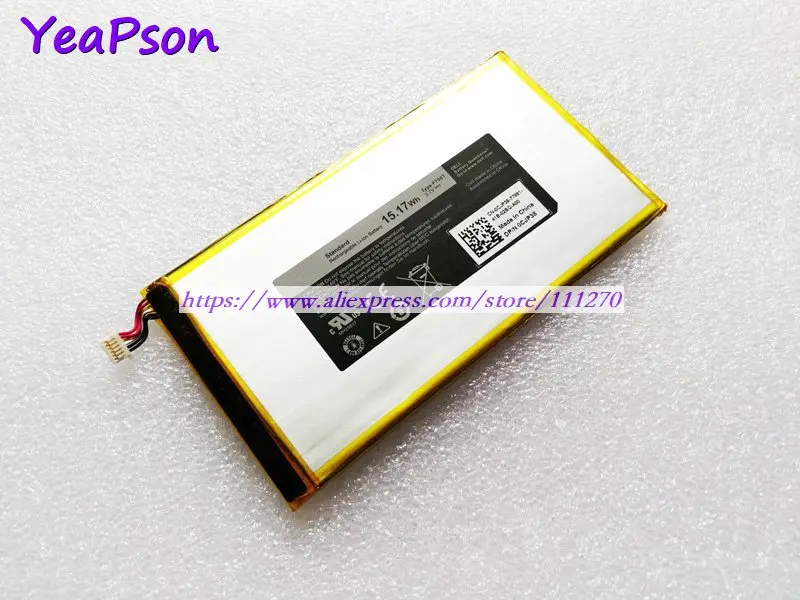 Аккумулятор Yeapson 3 7 в 4100 мА · ч для ноутбука Dell Venue 8 T02D 3830 3730 | Компьютеры и офис