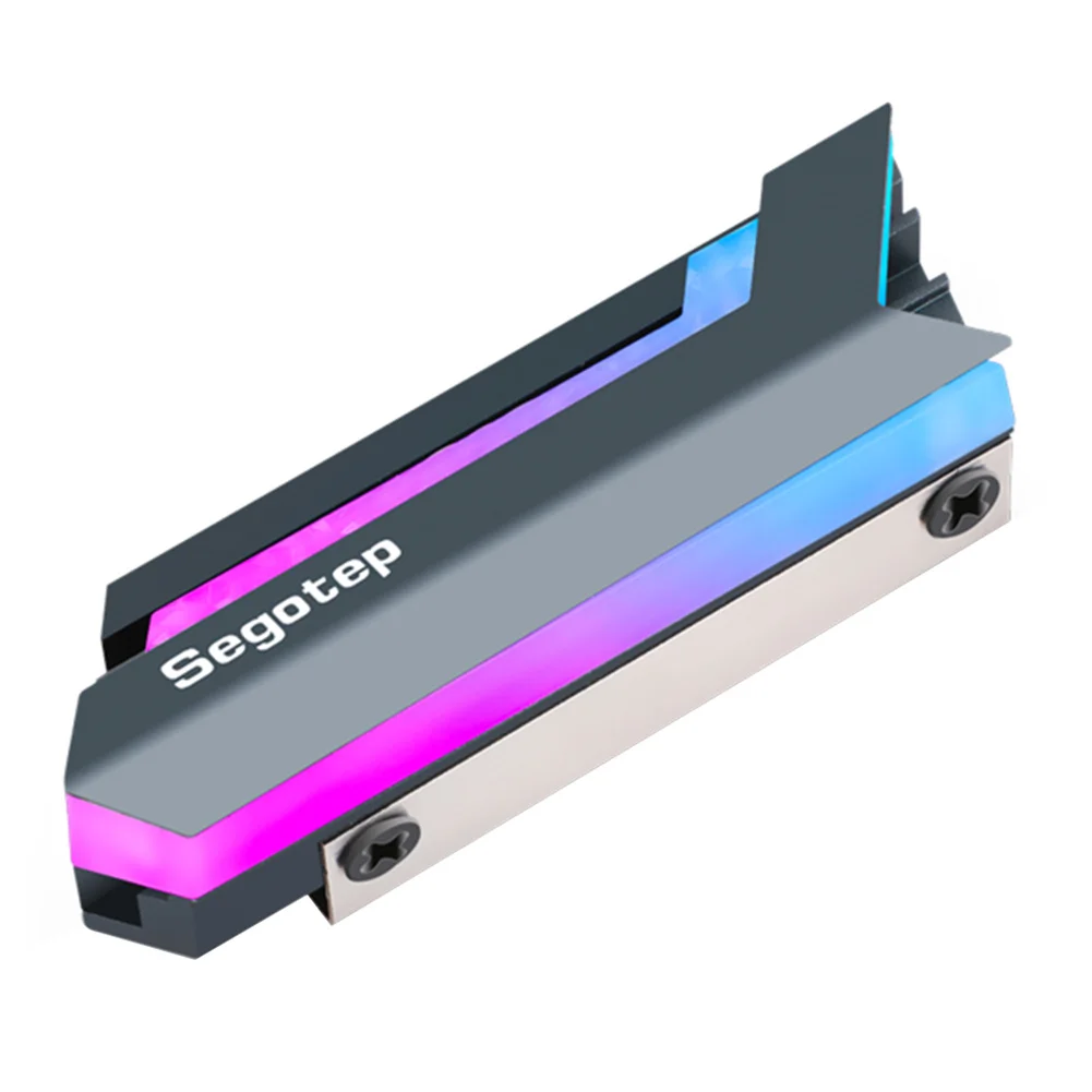 RGB/ARGB M.2 радиатор SSD NGFF 2280 NVMe твердотельный накопитель кулер для настольного ПК