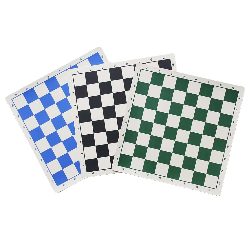 

23X23CM ПВХ кожаная Турнирная Высококачественная образовательная шахматная доска для детских образовательных игр