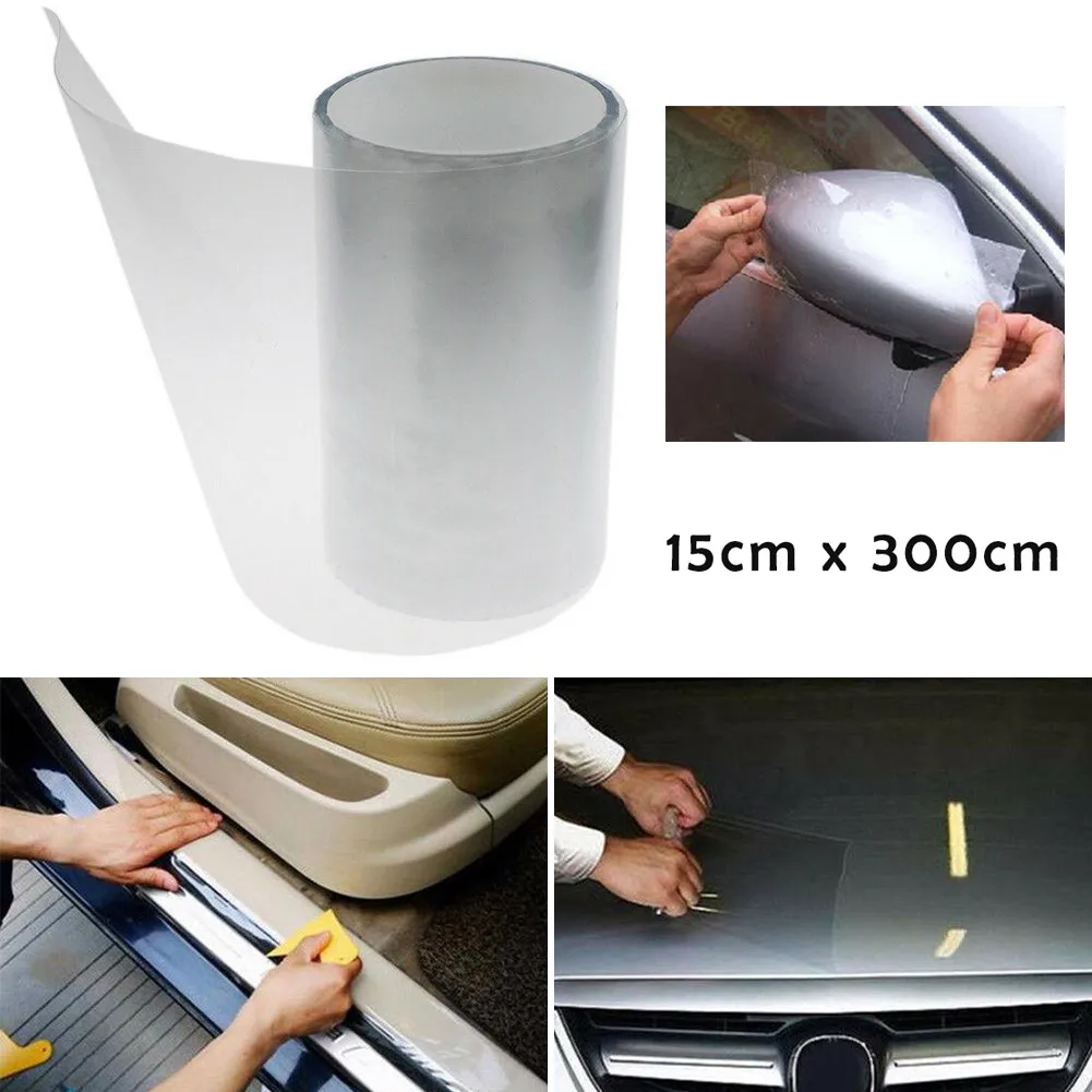 

300 X15cm Sticker Vinyl Film Accessories Car Clear DIY Paint Protection