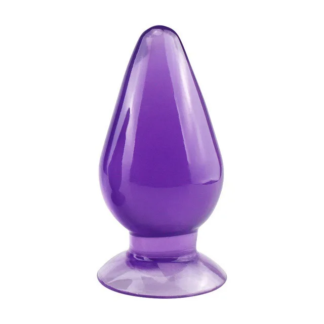 Ultra-Large Transparent Butt Plug Men and Women Masturbation Device Soft Large Anal | Sex Toys