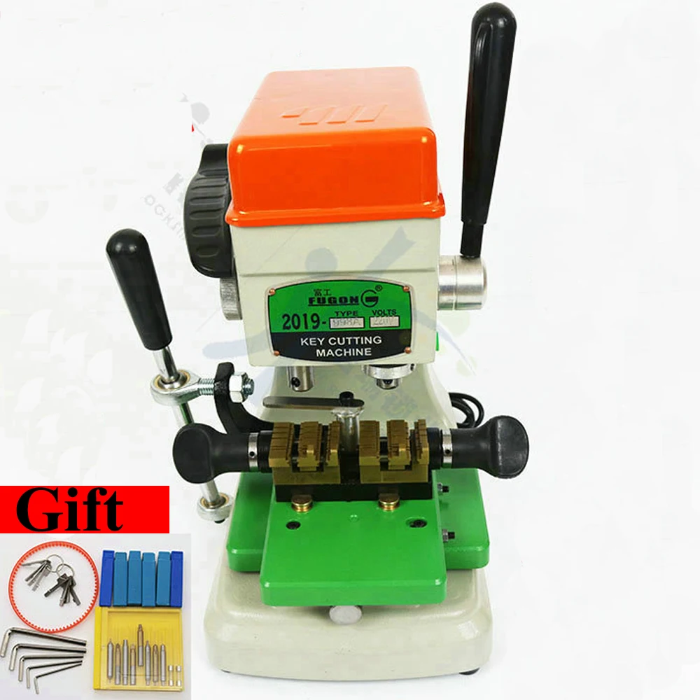 

GOSO 998A Universal Portable Flat Vertical Key Cutting Machine 220V Lock Pick Set Locksmith Tools Duplicate Key Machine