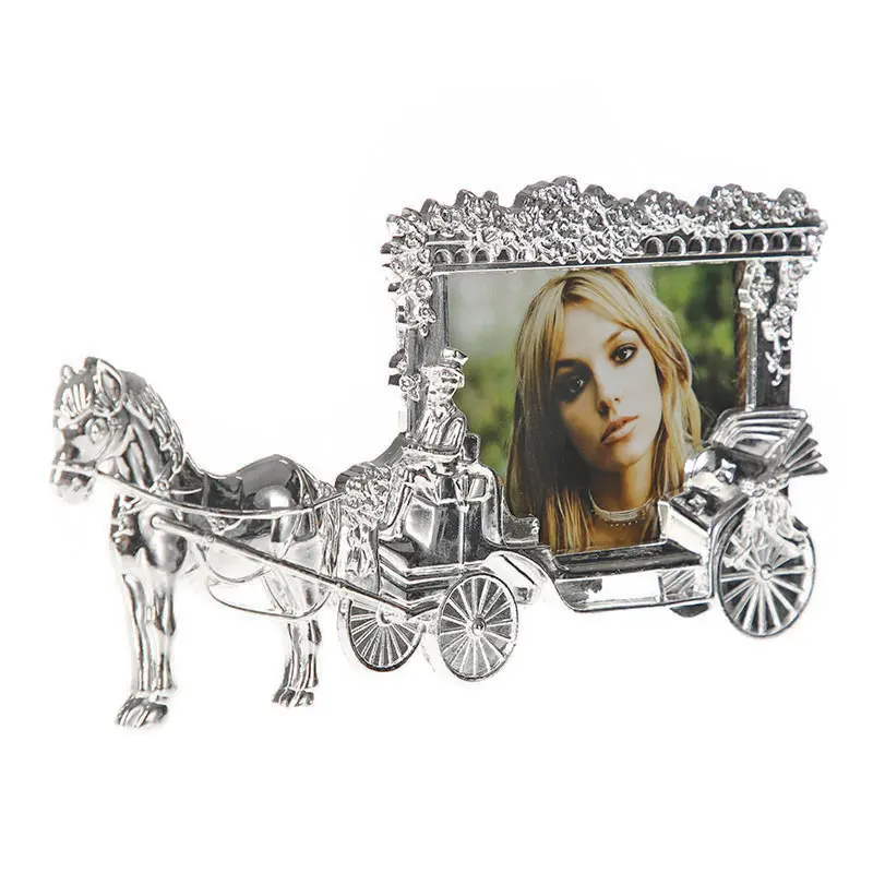 

European Luxury Photo Frame Creative Table Retro Fashion Metal Photo Frame Art Vintage Marcos Para Cuadros Indoor Decor EI50JK
