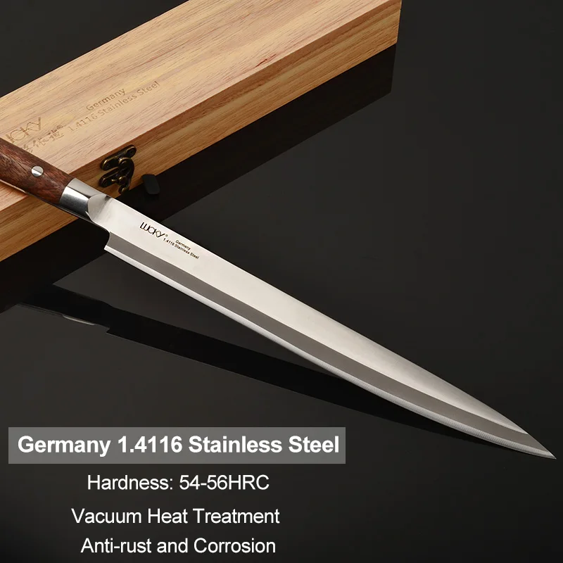 Японские суши нож Деба для кухни немецкие ножи из нержавеющей стали 1 4116 Yanagiba
