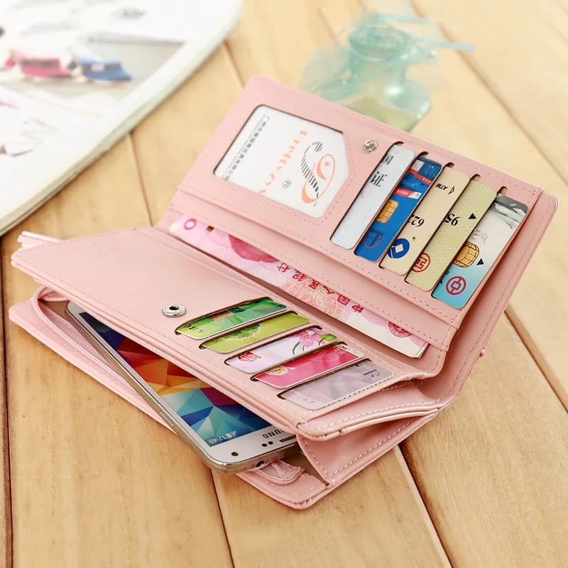 

Women's Korean-Style Wallet New Tassel Long Wallet Simple Student Wallet Women's Wallet