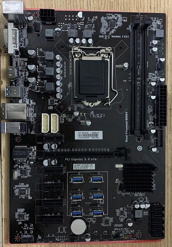 

12 card 12GPU 12PCI-E mining board B250 MINING EXPERT B250-BTC B250 B250-12P PRO 12PCI LGA1151 DDR4 12 graphics motherboard