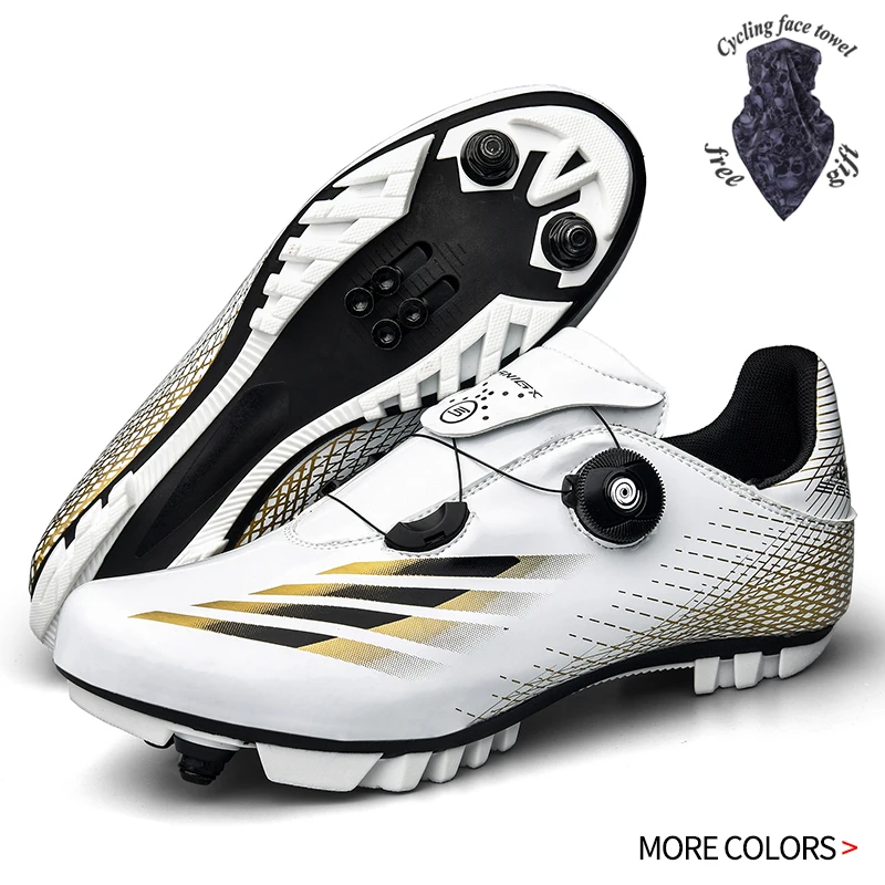 

Дорожная велосипедная обувь, профессиональные мужские велосипедные туфли, для горных велосипедов, уличная Нескользящая самозакрывающаяся...