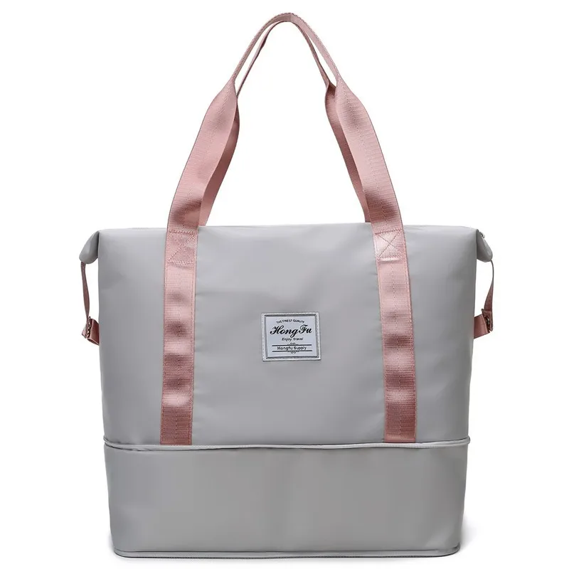 

Travel Bag Large Capacity Sports Bag Men's and Women's Swimsuit Bag Dry Wet Separation Beach Bag Swim Bag Fitness Expansion Bag