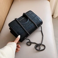 korean version of the small bag female 2020 autumn and winter new fashion ladies chain one shoulder messenger small square bag