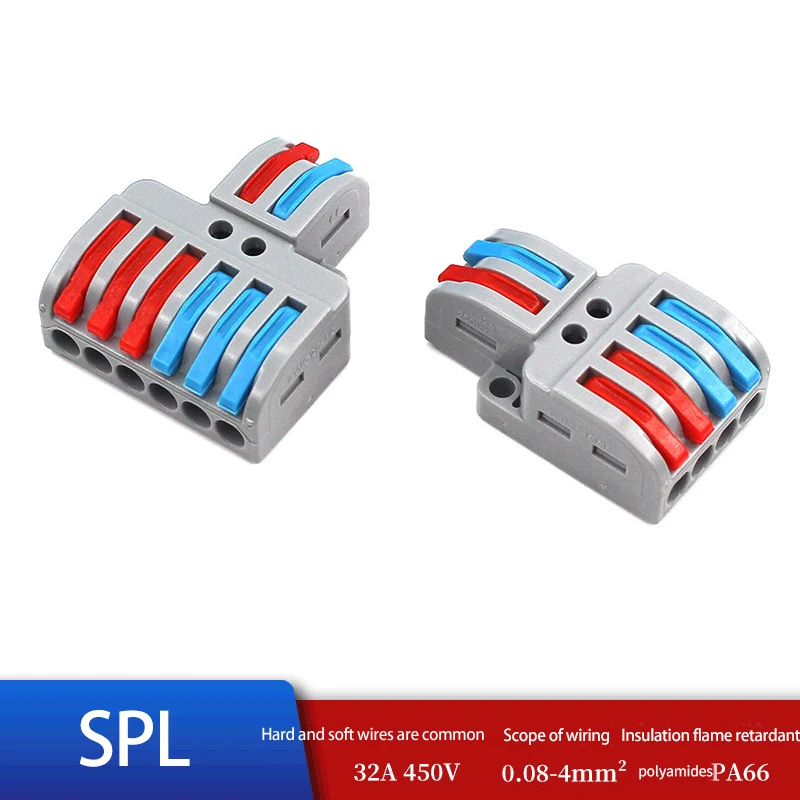 5/10 шт/партия SPL 42/62 Мини Быстрый Соединитель проводов Универсальный проводка