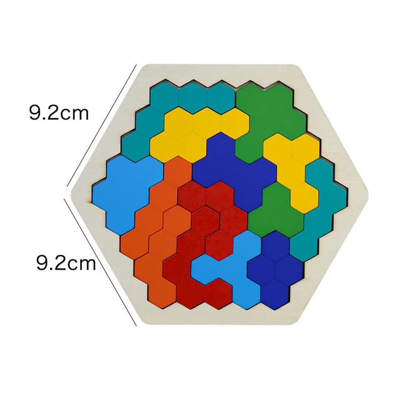 Вафельная Ткань материнскую плату пазлы в виде геометрических фигур Танграм