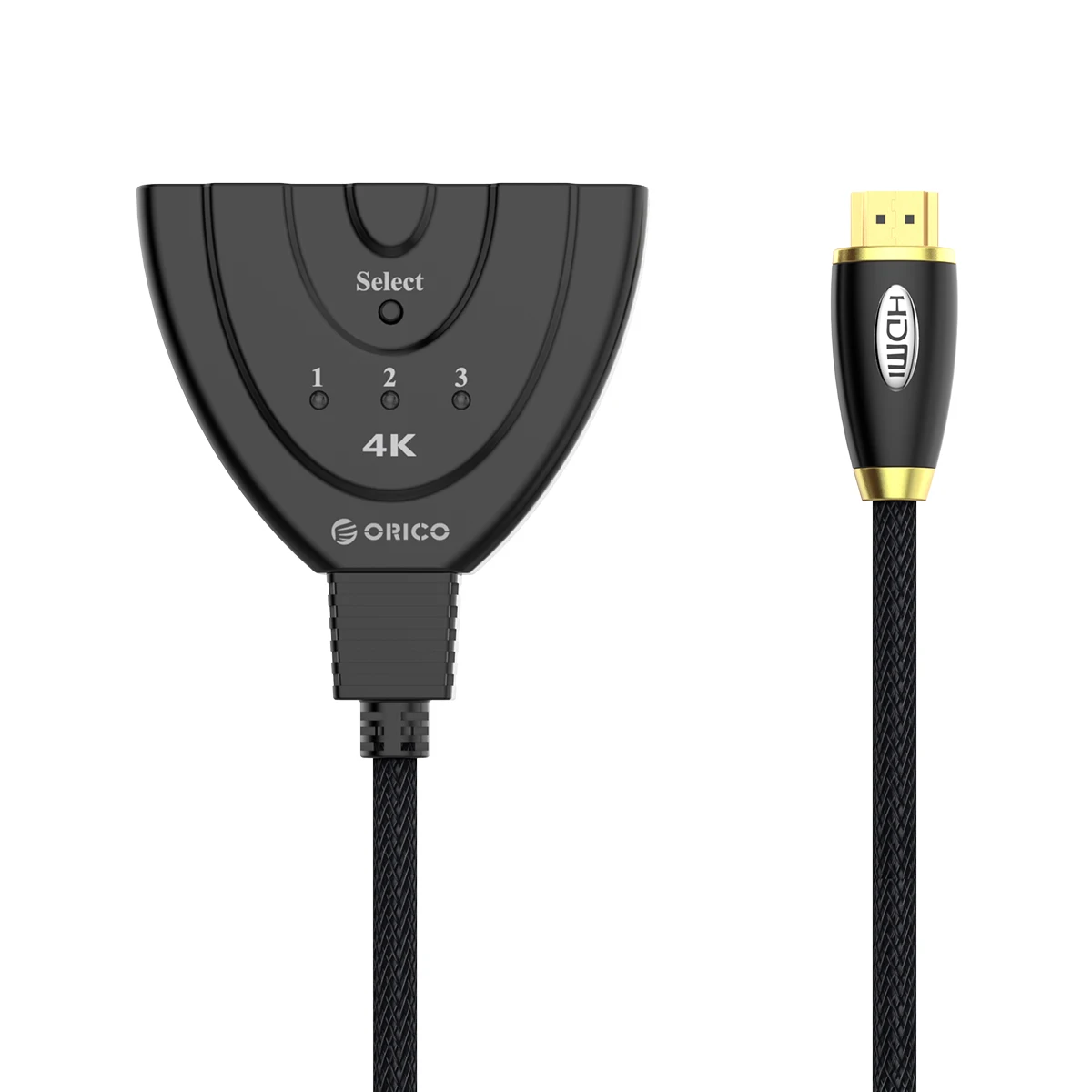 ORICO HDMI сплиттер 3 в 1 выход 4 к HDMI коммутатор с инфракрасным пультом дистанционного управления USB 3,0 HDMI для DVD HDTV