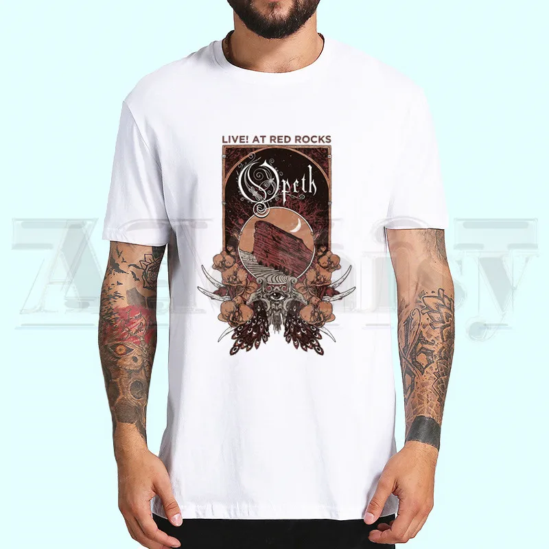 

OPETH Rock Metal Music Band Printed T Shirts Spring Tops Tee Men Women Short Sleeve Casual T Shirt