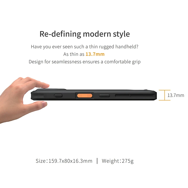 android 10 0 mtk octa core data collector handheld pda terminal 4g 64g support 2d scanning nfc free global shipping