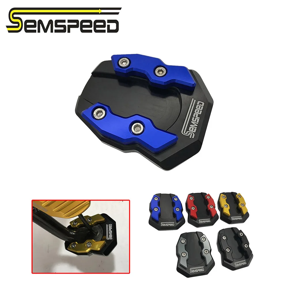 SEMSPEED Мотоцикл с ЧПУ ножная подставка для YAMAHA YZF R 15 R15 V3 MT-15 2018-2020 боковая расширение