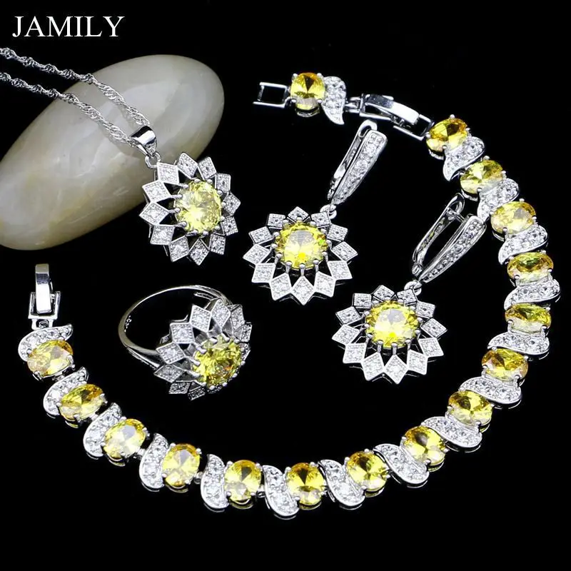 Комплект из колье серёг и кольца серебра 925 пробы|Ювелирные наборы| |