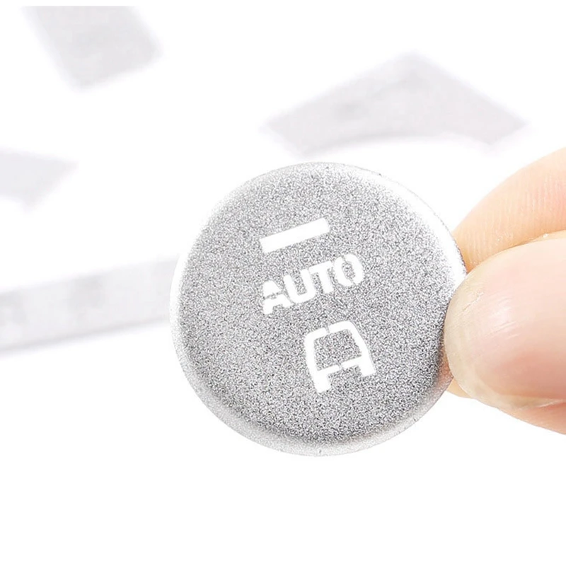 7Pc Car Driving Mode Button Sticker Metal Center Console For Land Rover Range Sport 2018-2020 | Автомобили и мотоциклы