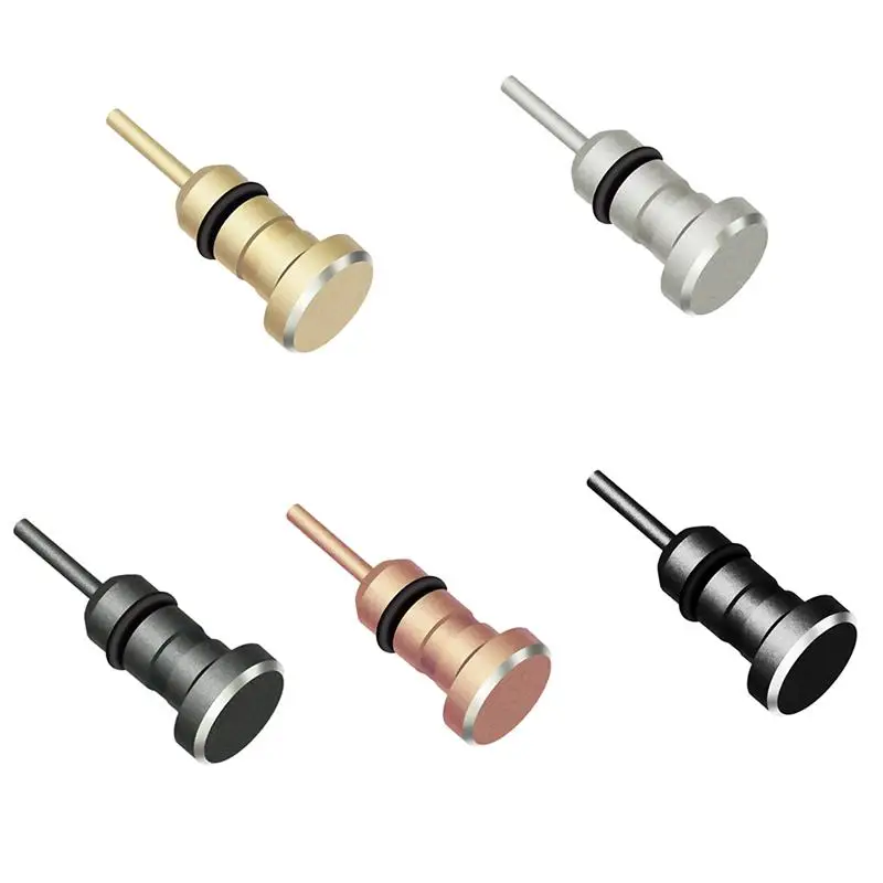 Earphone Dust Plug 3.5mm AUX Jack Interface Anti Mobile Phone Card Retrieve Pin for Iphone 5 6 Plus PC Laptop New |