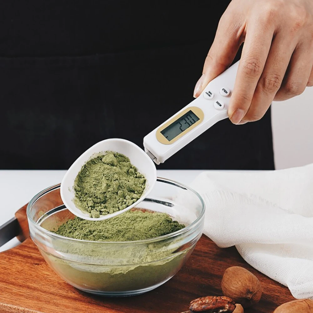 

Electronic Kitchen Scale 500g 0.1g LCD Display Digital Weight Measuring Spoon Digital Spoon Scale Mini Kitchen Tools Accessories