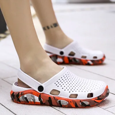 Outdoor Slippers Slide Sandals Flip Flops Pool Men Beach Flip-Flops Non-Skid Barefoot Swim Footwear | Спорт и развлечения