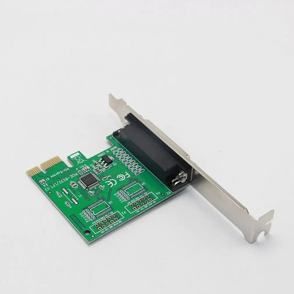 Многоцелевая плата Pci E для параллельных портов Lpt порта параллельный порт