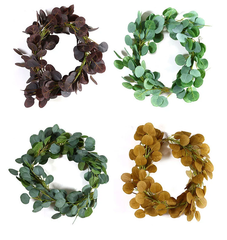 Гирлянда из искусственного эвкалипта 1/2 м