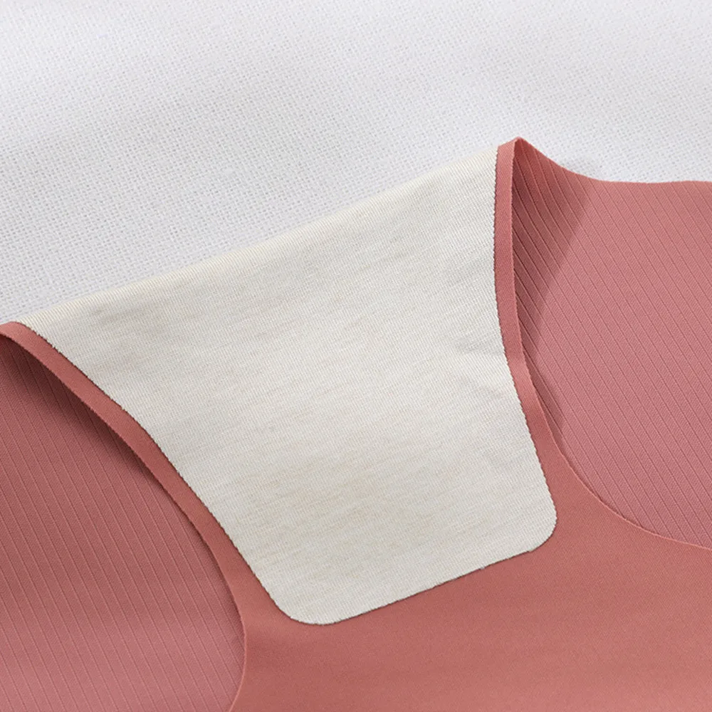 

3pc Plus Size Women Seamless Panties Low Waist Traceless Ice Silk Breathable Briefs Sexy Panties Ultra Thin Female Underwear New