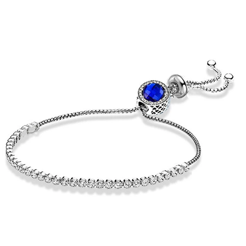 BAOPON 2021 новый стиль очаровательные браслеты 6 цветов кубический цирконий цепочка