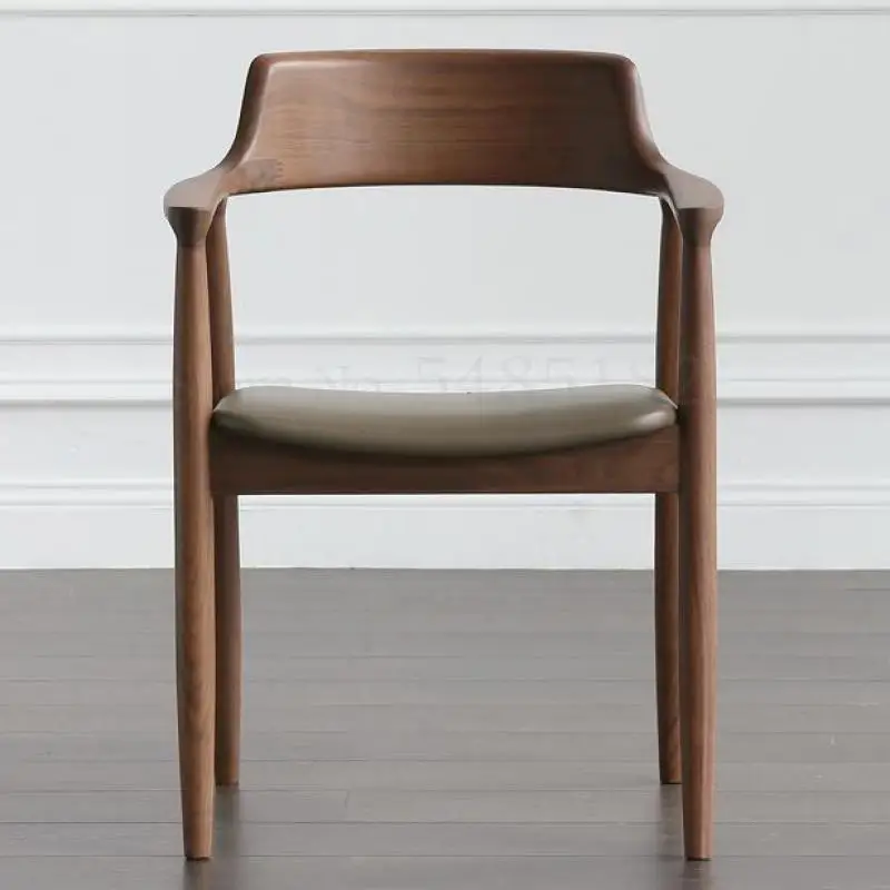 Скандинавский обеденный стул из цельного дерева Кеннеди президент Хиросимы