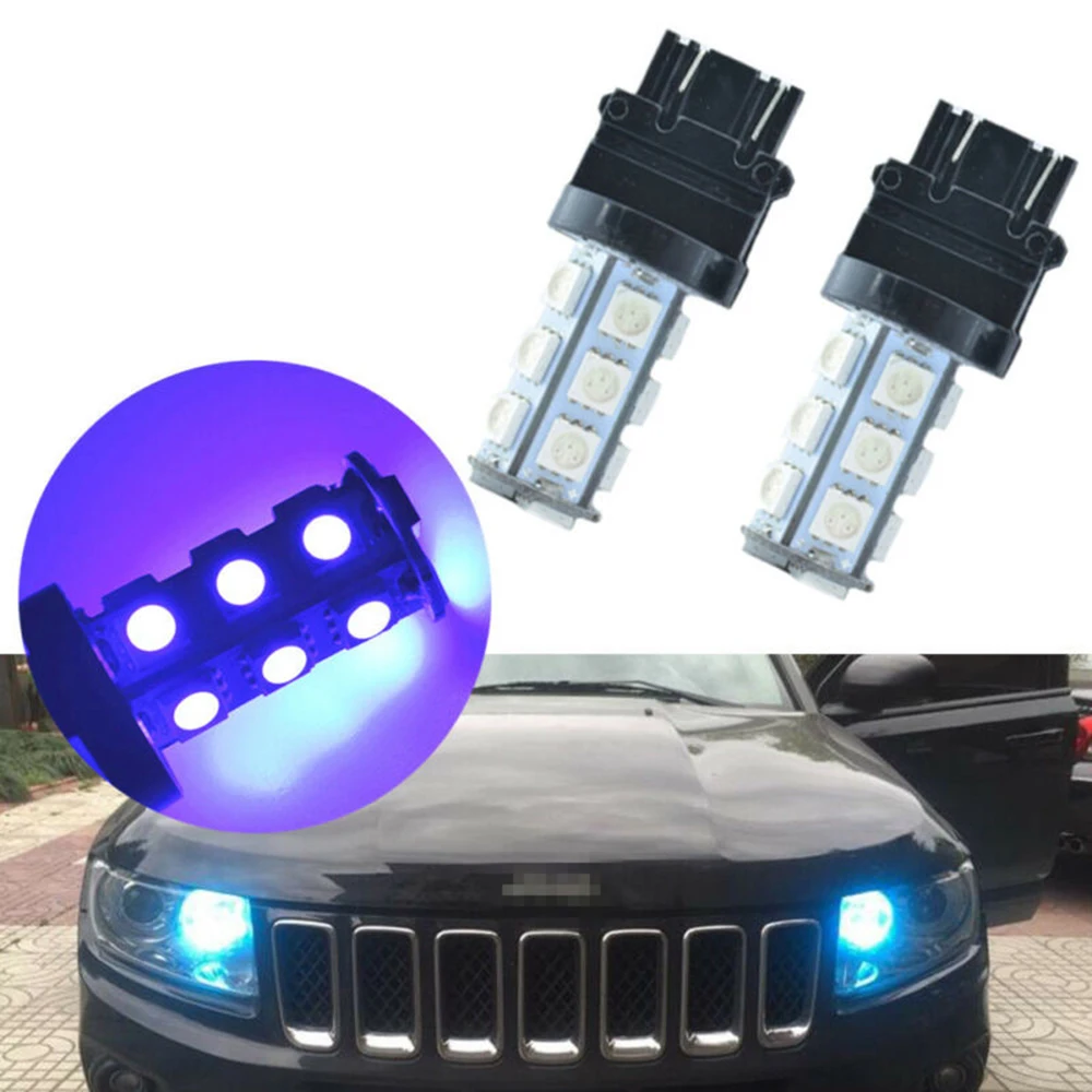 4Pcs 12V Blue 3157 3156 LED Tail Brake Stop Backup Reverse Lights Bulbs 8000K AU | Автомобили и мотоциклы