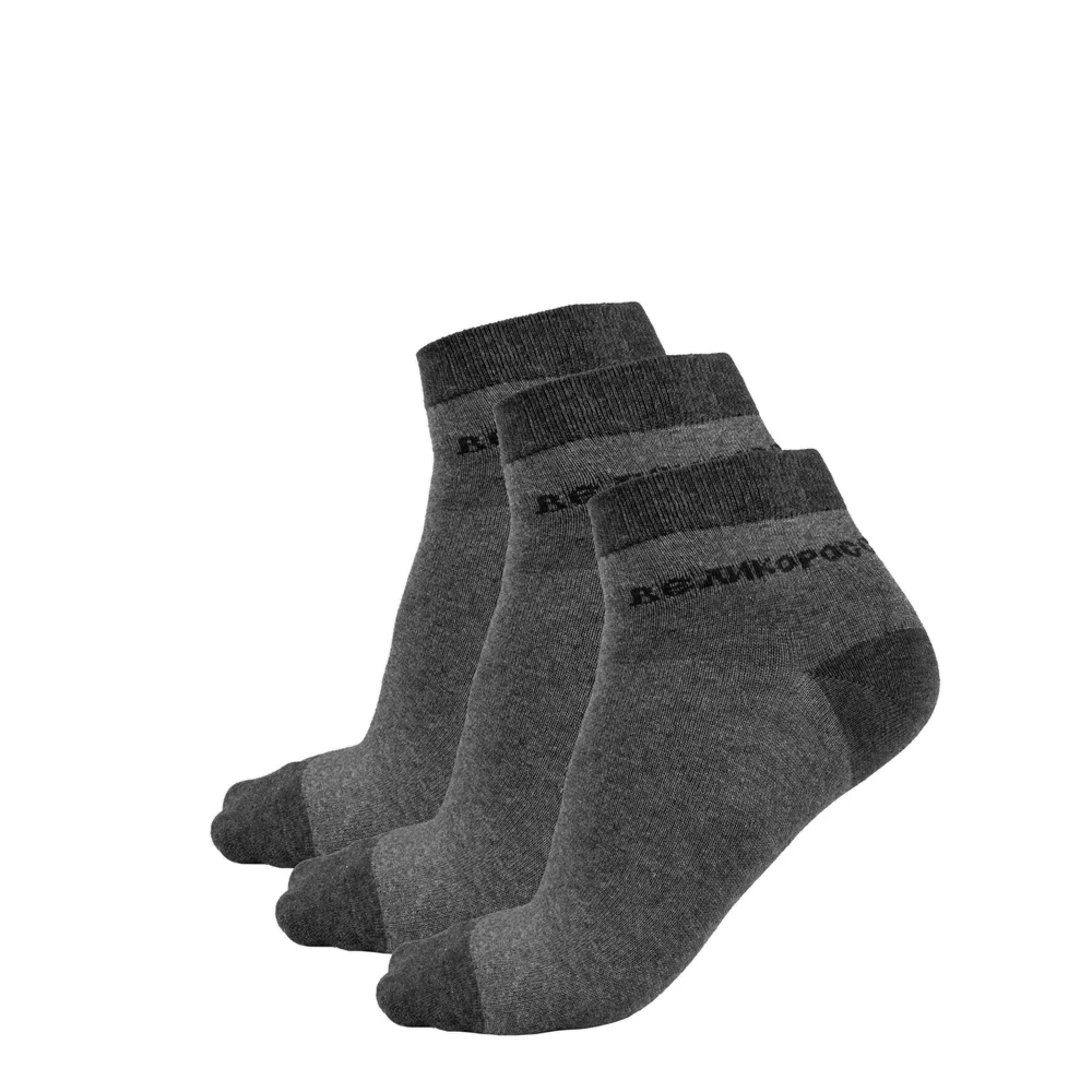 Набор правильных носков Великоросс (3шт) плотные двухцветные.|Мужские носки| |