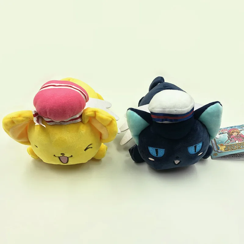 Карточка Captor Sakura креативный мультфильм Kero Милая Мини сумка Рождественские Подвески кукла мягкая плюшевая мягкая Подарочная декорация прекрасная кукла для ребенка