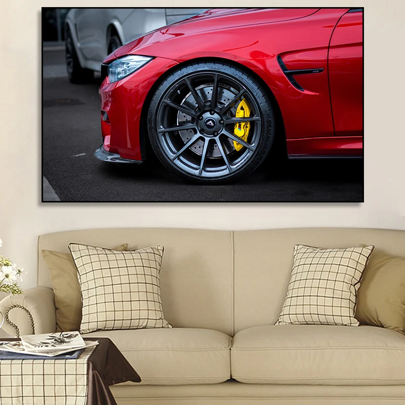 

Forged Wheels Modified Car Racing Wheels Poster Canvas Art Prints Living Room Decorative Wall Painting