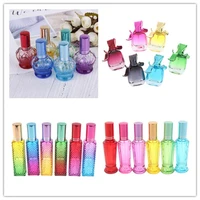 5 styles 15ml reusable perfume atomizer liquid dispenser fine mist spray glass bottle travel refillable cosmetics empty bottle