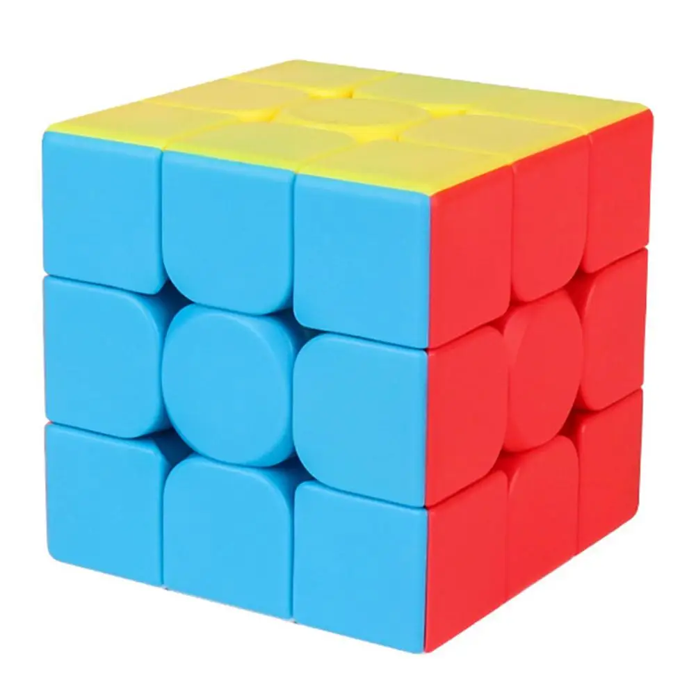 3x3x3 волшебный кубик дизайн без наклеек для детей взрослых антистресс