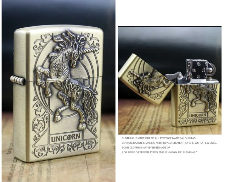 Креативная бронзовая керосиновая Зажигалка рельефы Зажигалка Constantine/flower/horse/eagle/skull