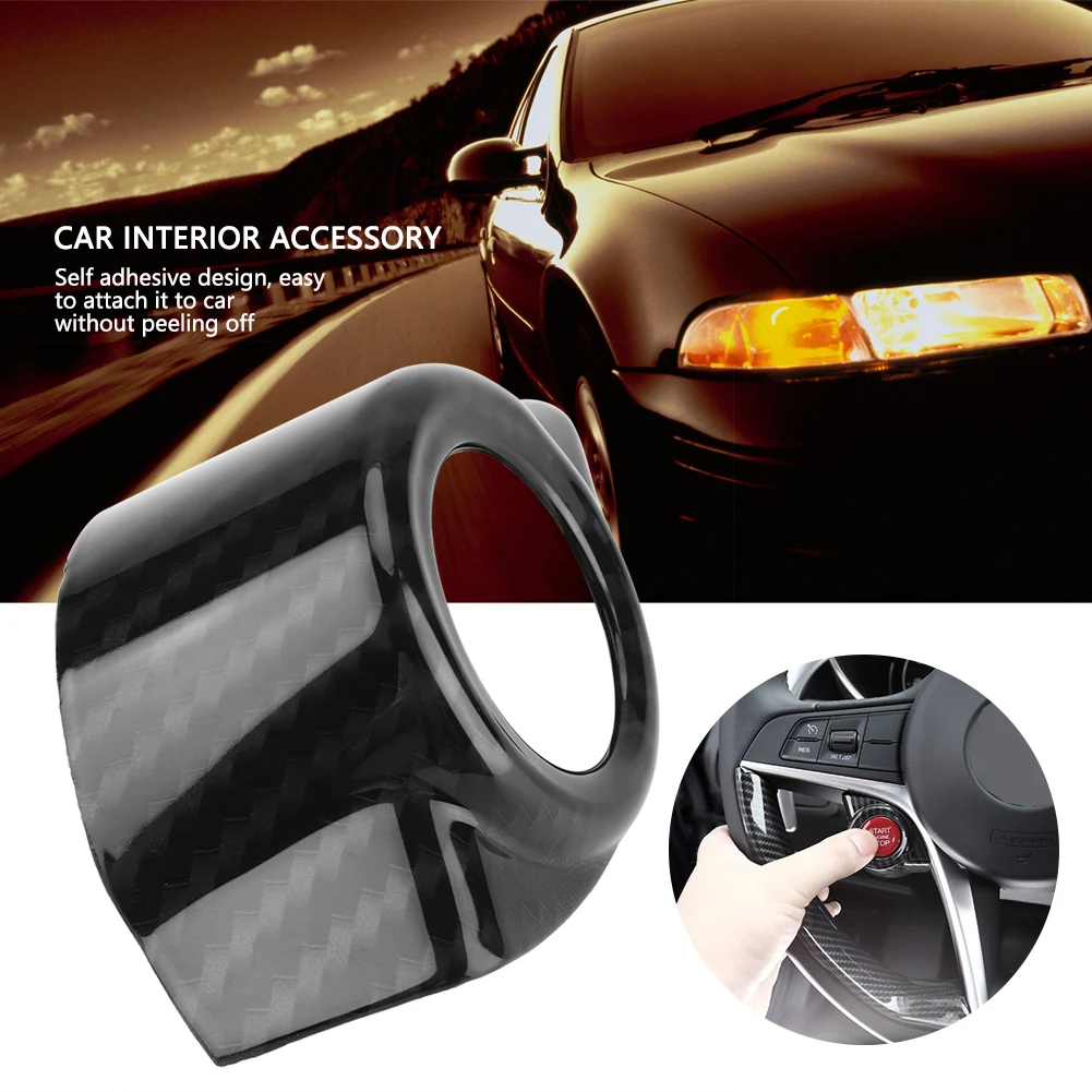 Крышка рамы кнопки запуска и остановки двигателя автомобиля для Alfa Romeo Stelvio/Giulia |