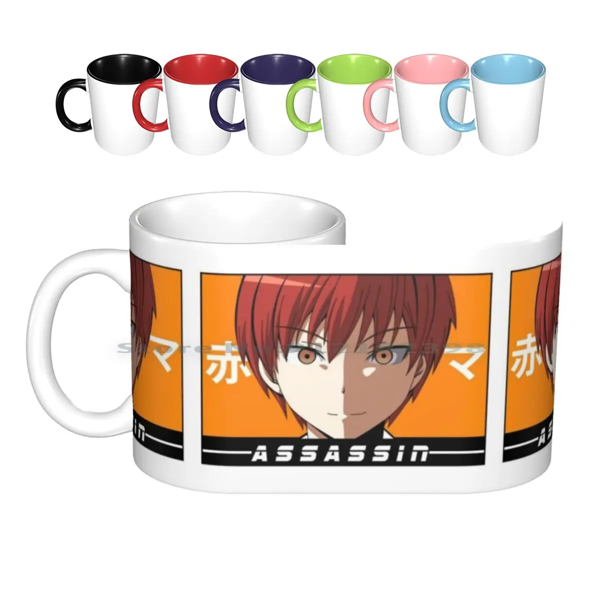 

Керамические кружки для классов убийц Karma Akabane, кофейные чашки, Кружка для молока и чая, классная чашка убийц, Карма акабан, Nagisa Koro