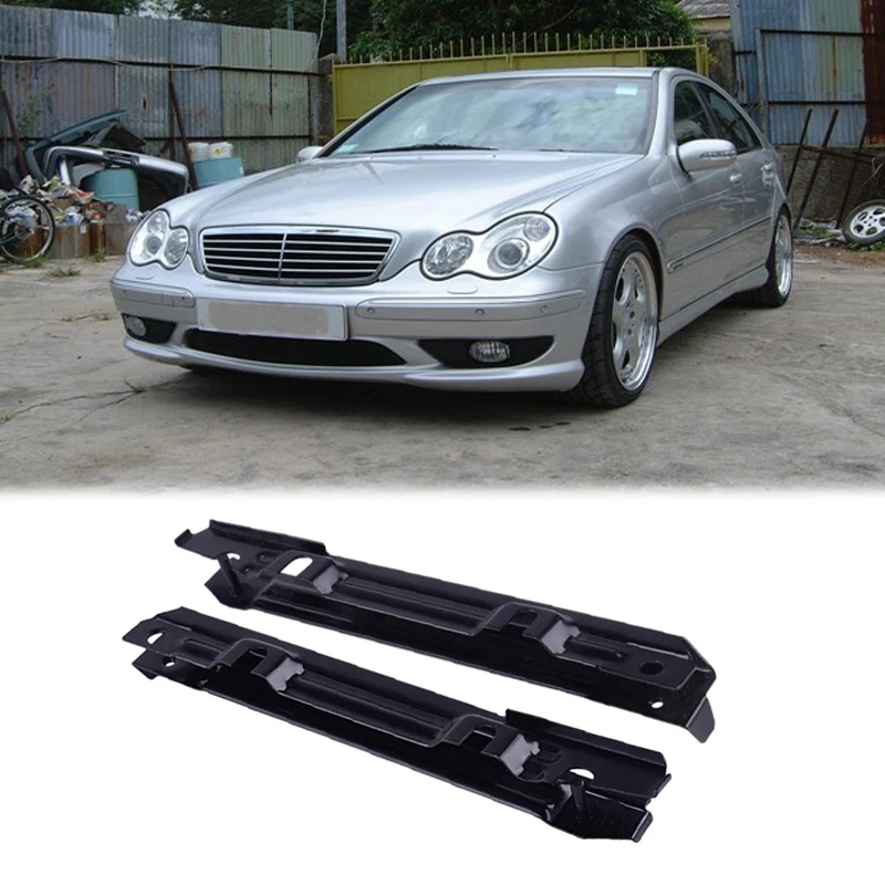 2 шт передний бампер кронштейн конец для Mercedes W203 c-класс 2038801114 2038801214 | Автомобили и