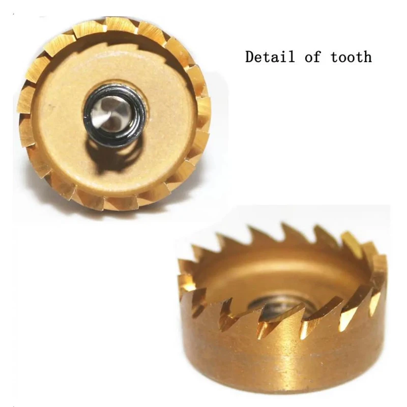 HSS 6542 Титан покрытием кольцевая пила зубная фреза бит пустотелого сверла