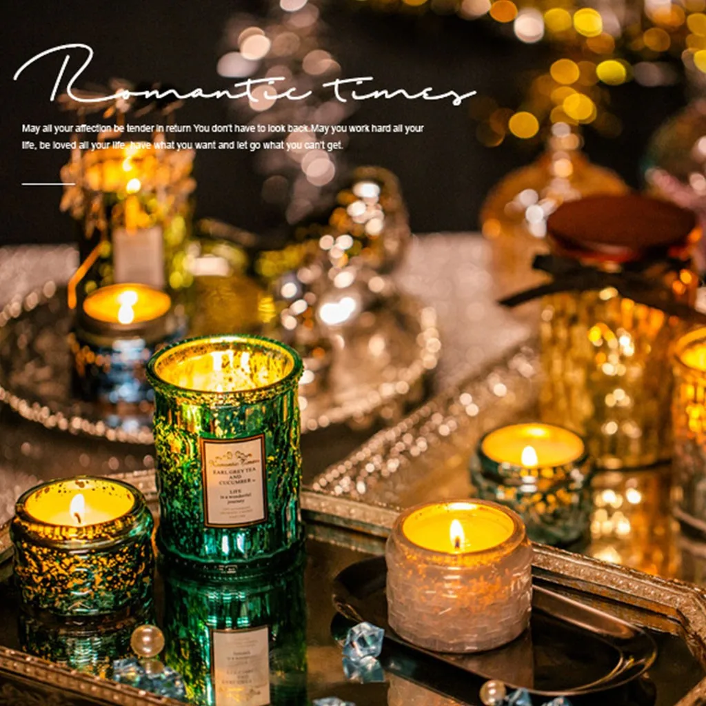Романтическое время эфирное масло ароматическая свеча успокаивающий чашки