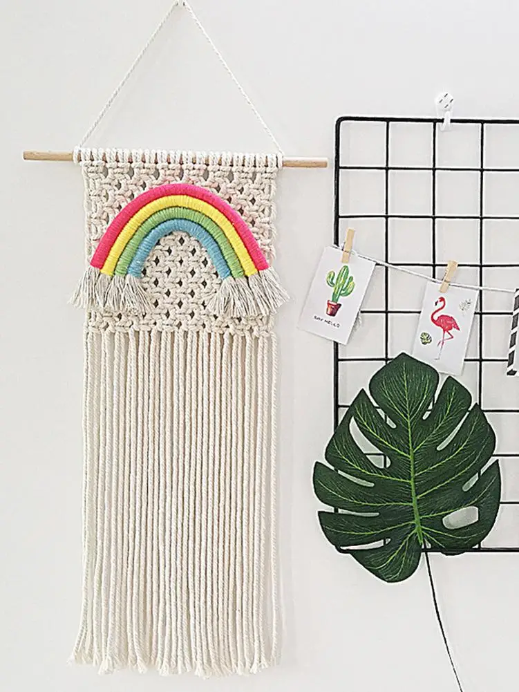 Wall Hanging Decor Tapestry Plant Hanger For Home | Дом и сад