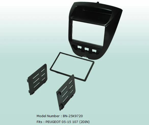 Автомобильный фасциас Радио Аудио Панель рамка набор для Пежо 107 2005 ~ 2015 Розничная