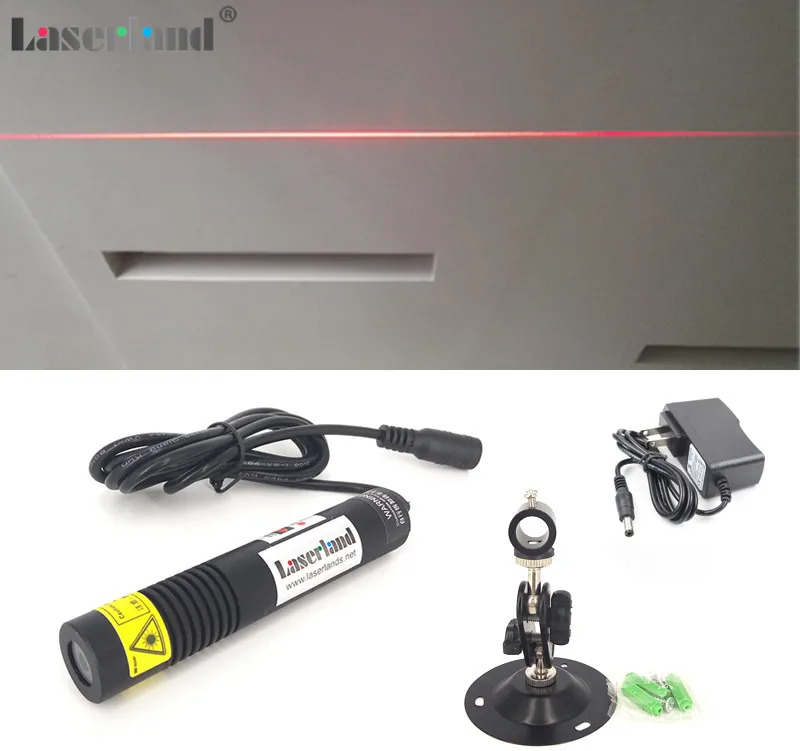 18100 водонепроницаемый нм 50 мВт красный лазерный Линейный модуль Диод + адаптер