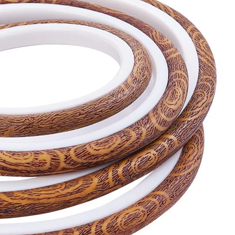 4 шт Вышивка кольца Пластиковые вышивки крестом набор обручей имитация дерева