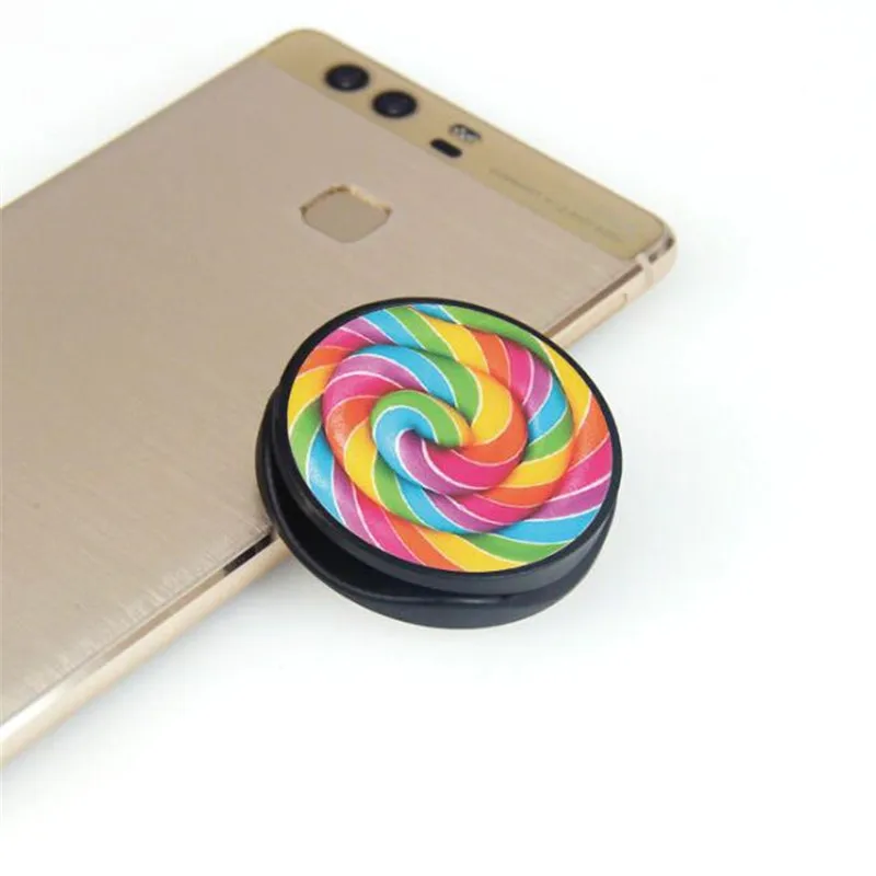 Металлический цветной однотонный дизайн роскошная розетка для телефона круглые