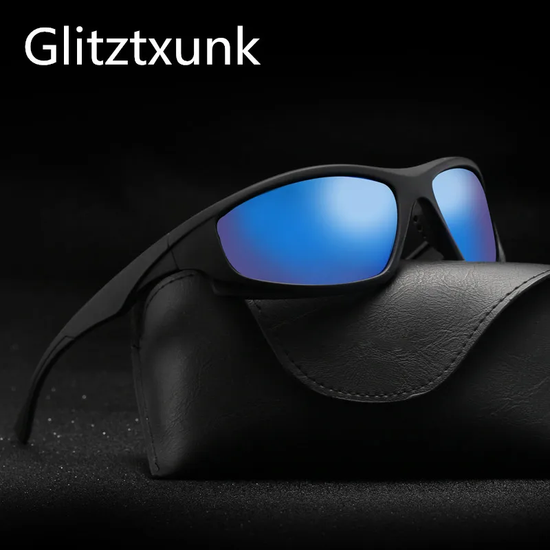 Солнцезащитные очки Glitztxunk поляризационные мужские спортивные классические